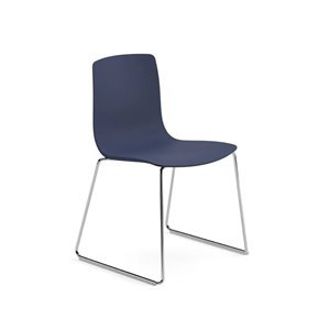 Silla Aava 02 polipropileno patín Arper