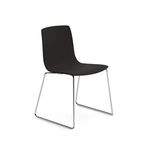 Silla Aava 02 polipropileno patín Arper