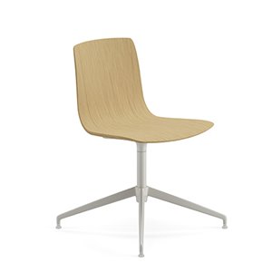 Silla Aava 02 madera Giratoria Arper