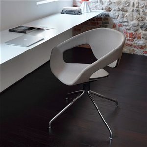 Silla Vad Giratoria Tapizado Horm