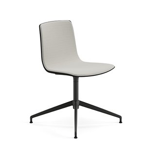 Silla Aava 02 polipropileno tapizada Giratoria Arper