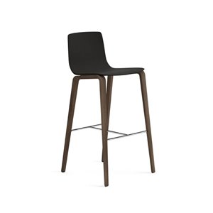 Taburete Aava 02 polipropileno madera Arper