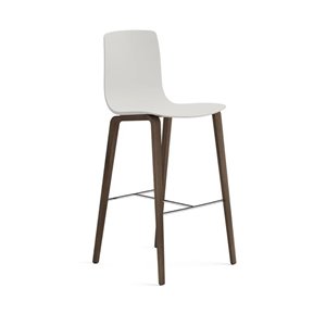 Taburete Aava 02 polipropileno madera Arper