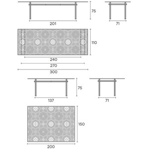 Mesa Cristaline Fiam