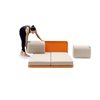 Butaca con cama Twin Campeggi