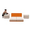 Butaca con cama Twin Campeggi