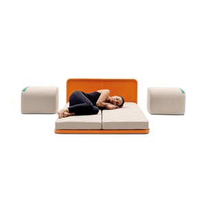 Butaca con cama Twin Campeggi