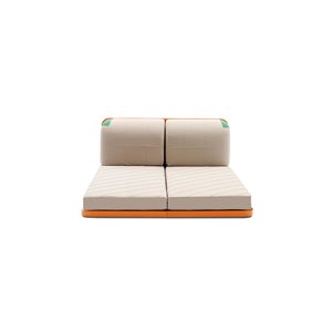 Butaca con cama Twin Campeggi