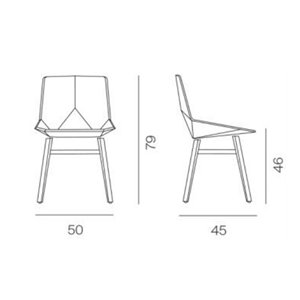 Silla Green Eco Wood Mobles 114