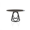 Mesa Louis Redonda Cristal Bontempi