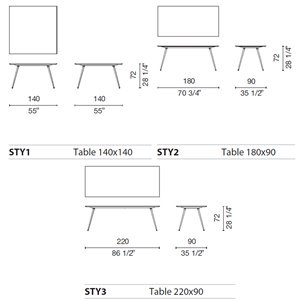Mesa Stay Cappellini