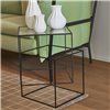 Mesa auxiliar Thin Black Cappellini