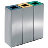 Papelera Riga inox reciclaje Mobles 114