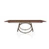 Mesa Louis Extensible Madera/Cristal Bontempi