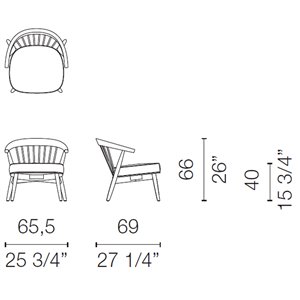 Butaca Newood Relax Cappellini