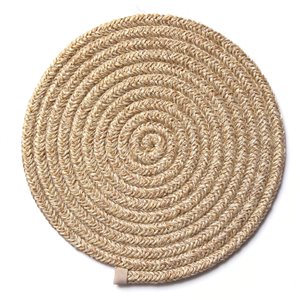 Alfombra Sisal Rope curve Naturtex