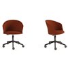 Sillón Copa base con ruedas Viccarbe