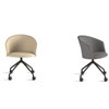 Sillón Copa base con ruedas Viccarbe