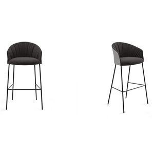 Taburete Copa cuatro patas metal Viccarbe