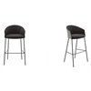 Taburete Copa cuatro patas metal Viccarbe