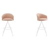 Taburete Copa base giratoria Viccarbe