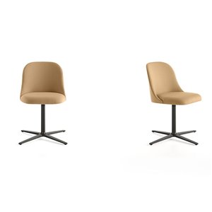 Silla Aleta base giratoria Viccarbe