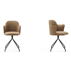 Sillón Aleta base giratoria Viccarbe