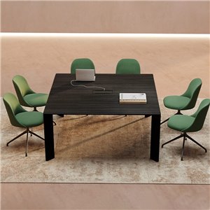 Silla Aleta base giratoria Viccarbe