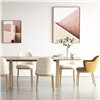 Silla Aleta base madera Viccarbe