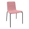 Silla Klip tapizada base cuatro patas Viccarbe