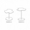Mesa auxiliar Flower de Bontempi. Complementos de hogar de diseño italiano.