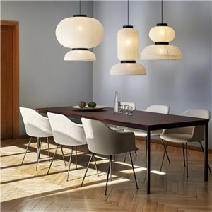 Silla Rely con brazos tapizada &Tradition