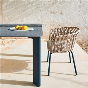 Mesa Plinto cuadrada Varaschin