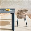 Mesa Plinto cuadrada Varaschin