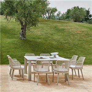 Mesa Plinto cuadrada Varaschin