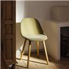 Silla Mate Wood tapizada Enea