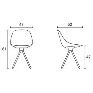 Silla Mate Spin Enea