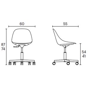 Silla Mate 5R Enea