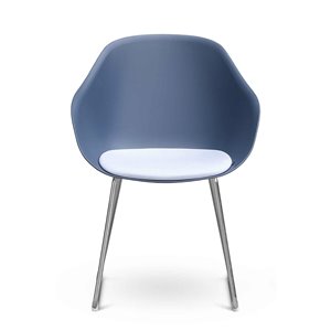 Silla Lore Patín con cojín polipropileno Enea