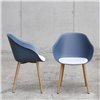 Silla Lore Wood con cojín polipropileno Enea