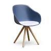 Silla Lore Spin wood con cojín Enea