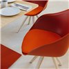 Silla Lore Spin wood con cojín Enea
