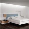 Mesa auxiliar cajón índigo de Arlex. Muebles de diseño.