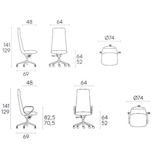 Silla Kori 7P Inclass