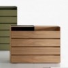 Cómoda moderna índigo de Arlex. Muebles de diseño.
