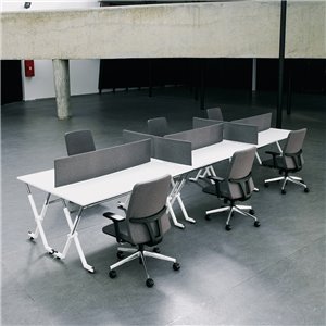 Silla oficina Movado Tapizada Enea