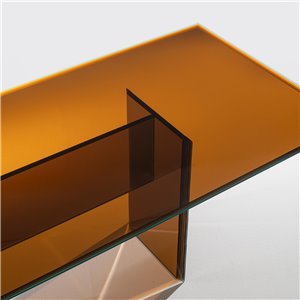 Mesa Bisel Glas Italia