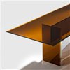 Mesa Bisel Glas Italia
