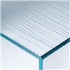Mesa rectangular Ghiacciolo Ponte Glas Italia