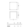 Mesa Nesting Glas Italia